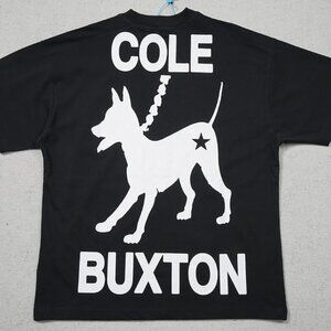 Cole Buxton Dog T Shirt In Black